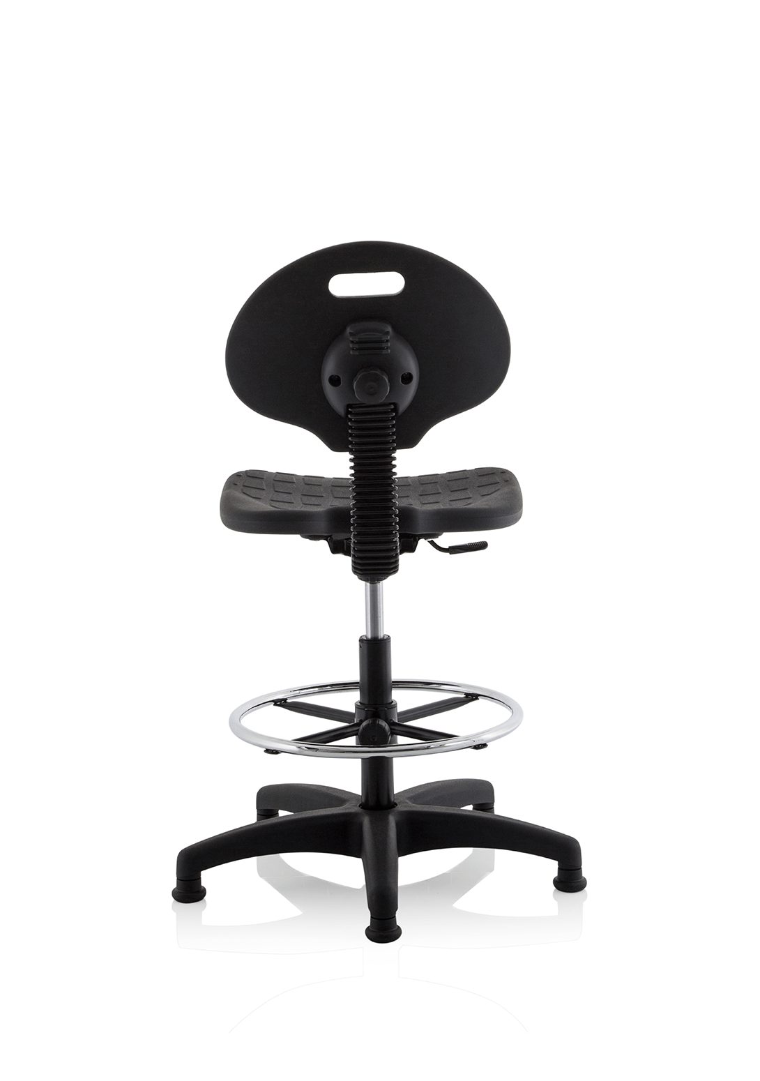 Malaga Polyurethane Medium Back Hi Rise Draughtsman Task Operator Office Chair - ChairwayUKOperator ChairOP000089Image For Eclipse Plus II Medium Mesh Back Task Operator Office Chair