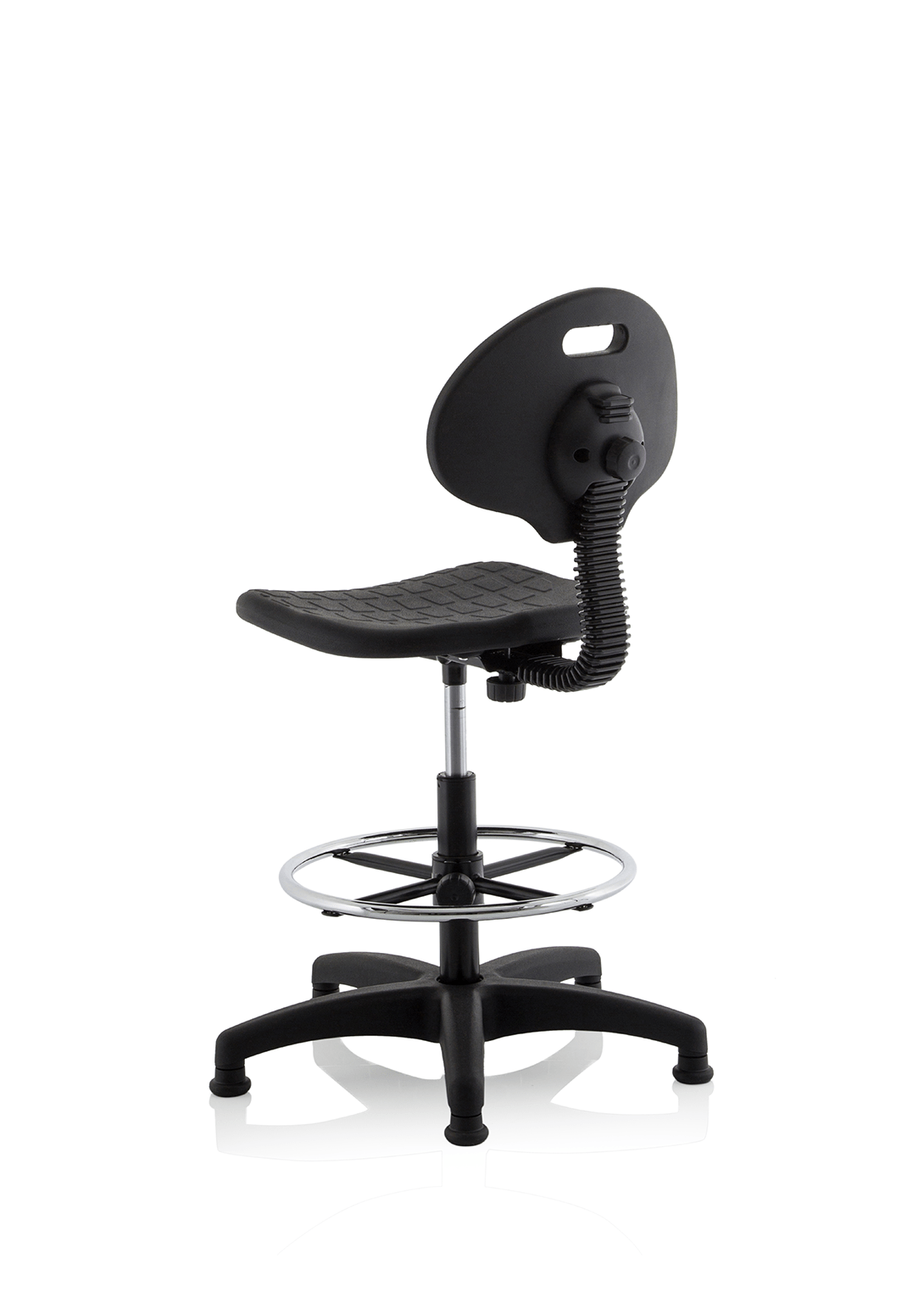 Malaga Polyurethane Medium Back Hi Rise Draughtsman Task Operator Office Chair - ChairwayUKOperator ChairOP000089Image For Eclipse Plus II Medium Mesh Back Task Operator Office Chair