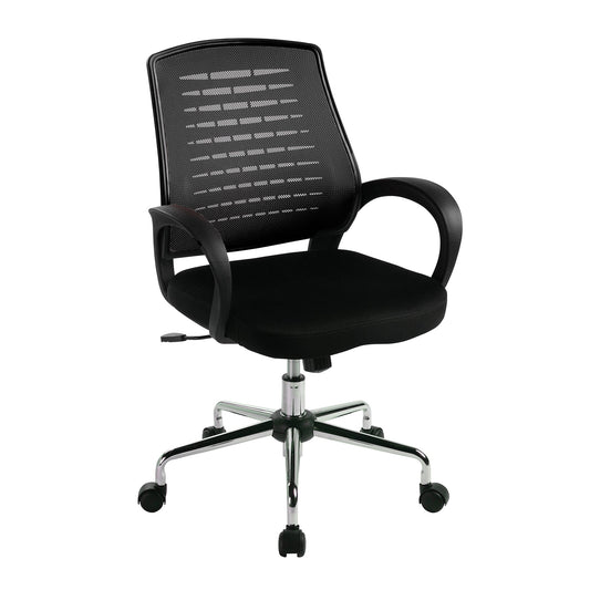 Nautilus Carousel - Medium Mesh Back Operator Office/Home Office Chair - ChairwayUKOperator ChairBCM/F1203/BKNautilus Carousel - Medium Mesh Back Operator Office/Home Office Chair