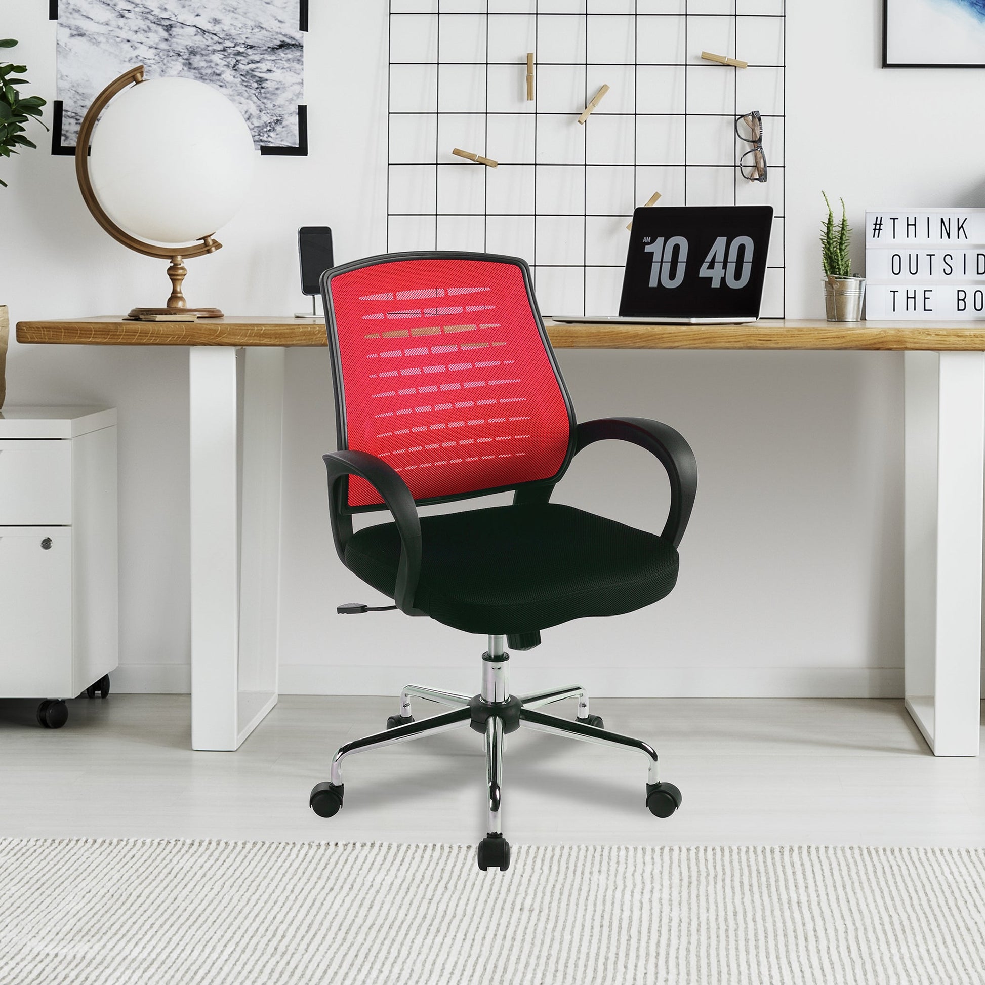 Nautilus Carousel - Medium Mesh Back Operator Office/Home Office Chair - ChairwayUKOperator ChairBCM/F1203/RBNautilus Carousel - Medium Mesh Back Operator Office/Home Office Chair