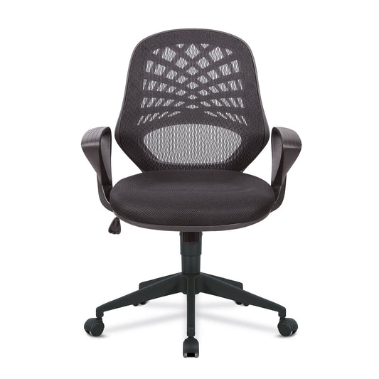 Nautilus Lattice - Mesh Back Operator Armchair with Fluted Black Nylon Base - ChairwayUKOperator ChairBCM/K116/BKNautilus Lattice - Mesh Back Operator Armchair with Fluted Black Nylon Base