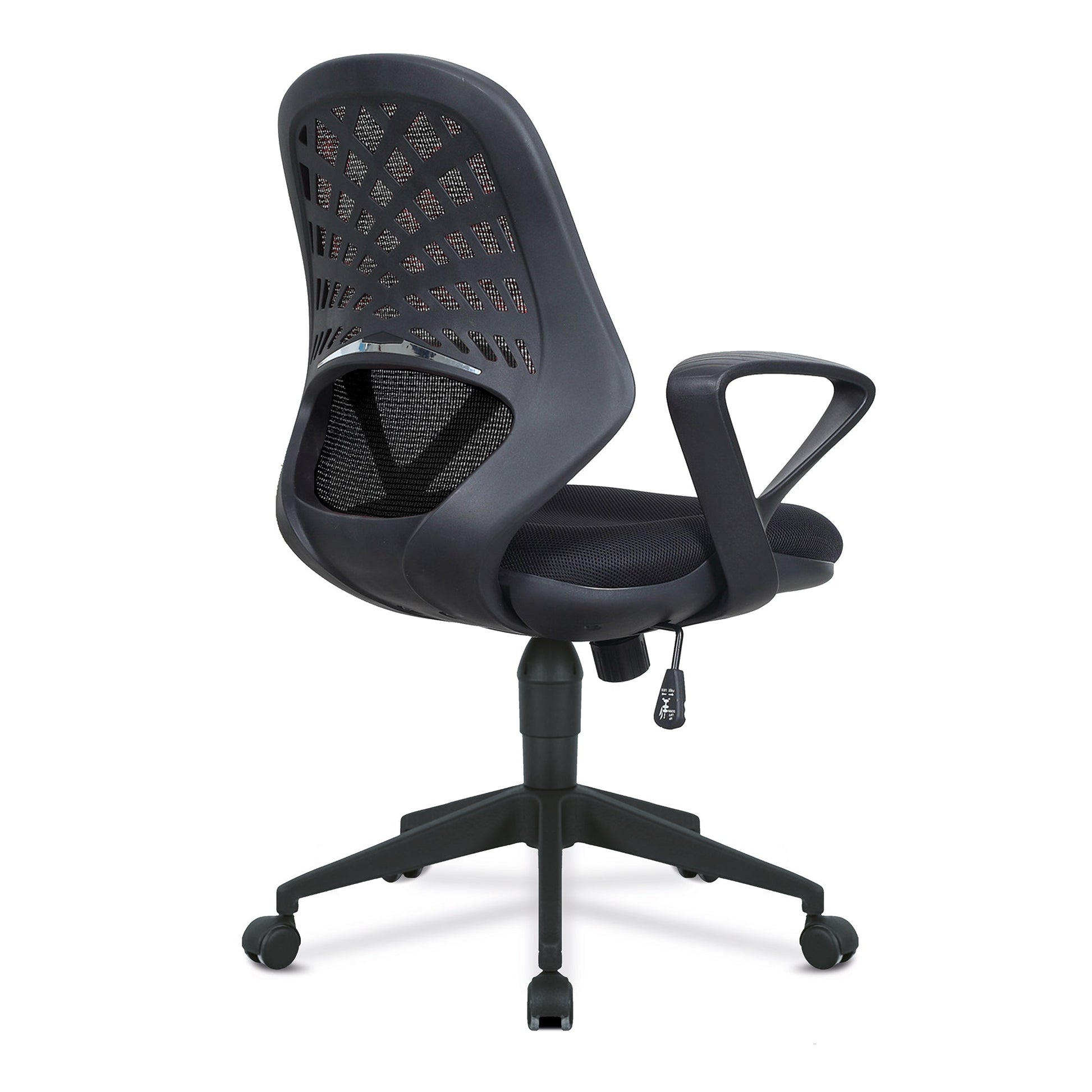Nautilus Lattice - Mesh Back Operator Armchair with Fluted Black Nylon Base - ChairwayUKOperator ChairBCM/K116/BKNautilus Lattice - Mesh Back Operator Armchair with Fluted Black Nylon Base