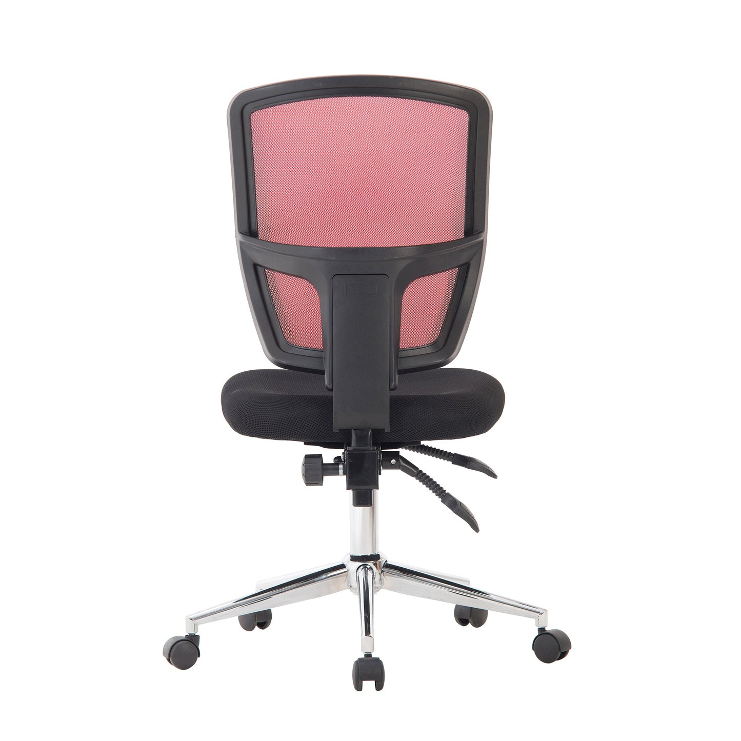 Nautilus Nexus - High Back Two Tone Designer Mesh Operator Chair with Sculptured Lumbar and Spine Support - ChairwayUKOperator ChairBCM/K512/RDNautilus Nexus - High Back Two Tone Designer Mesh Operator Chair with Sculptured Lumbar and Spine Support