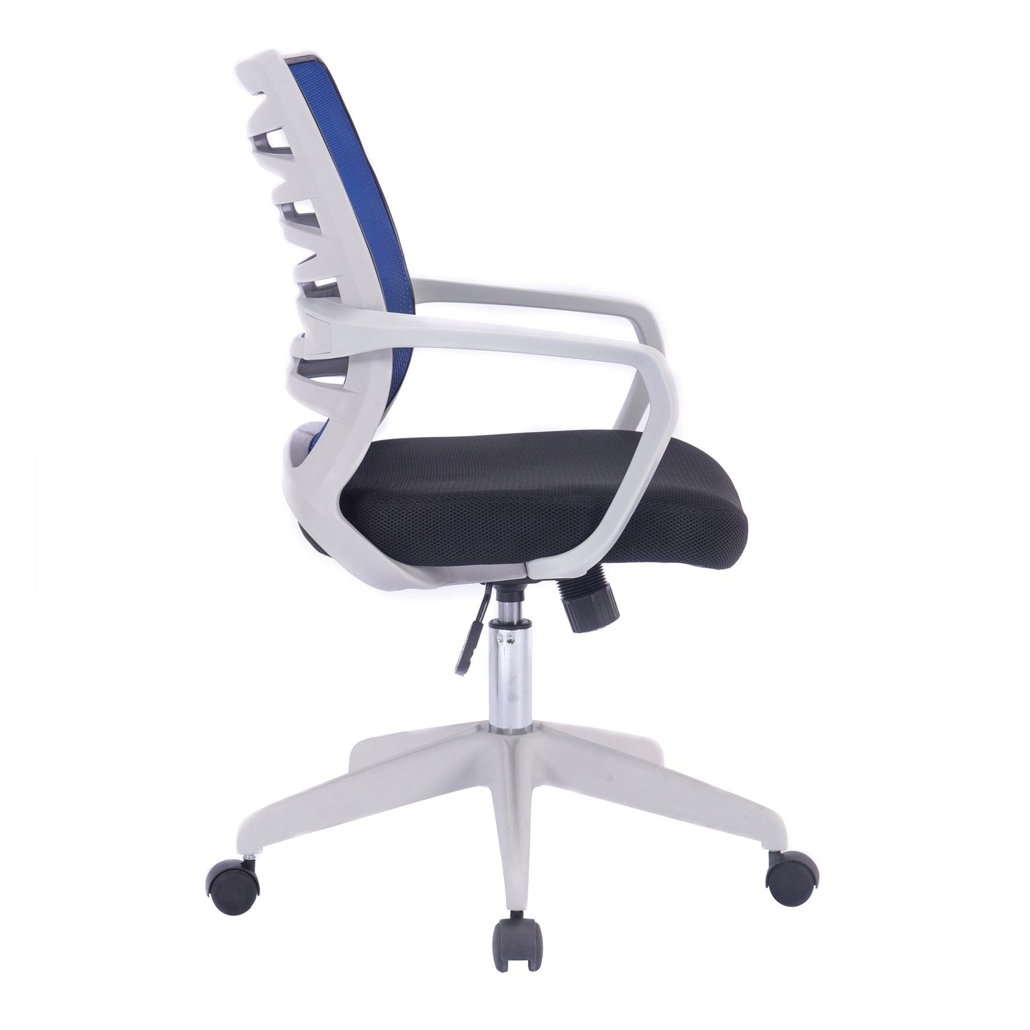 Nautilus Spyro - Designer Mesh Armchair with White Frame and Detailed Back Panelling - ChairwayUKOperator ChairBCM/K488/WH - PLNautilus Spyro - Designer Mesh Armchair with White Frame and Detailed Back Panelling