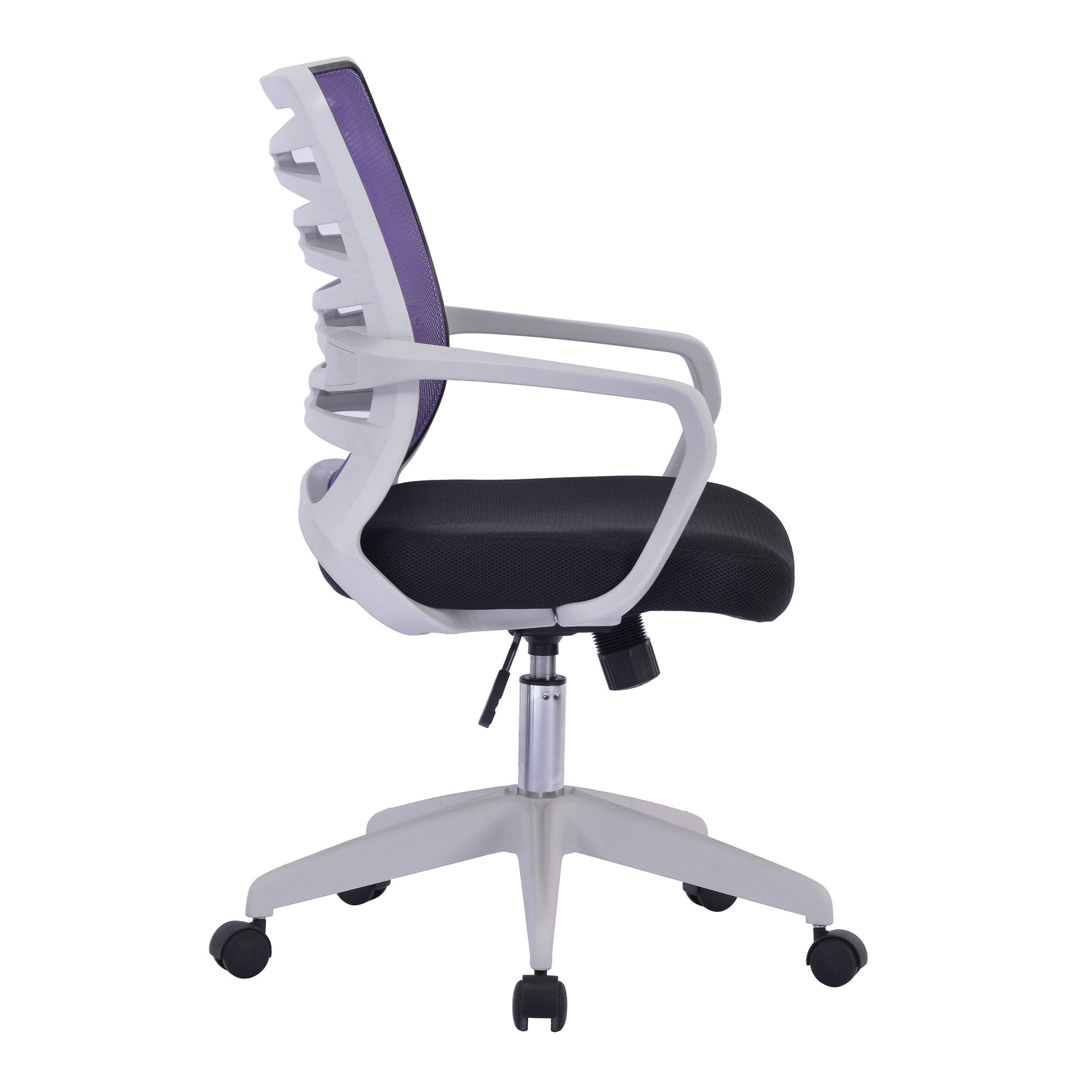 Nautilus Spyro - Designer Mesh Armchair with White Frame and Detailed Back Panelling - ChairwayUKOperator ChairBCM/K488/WH - PLNautilus Spyro - Designer Mesh Armchair with White Frame and Detailed Back Panelling