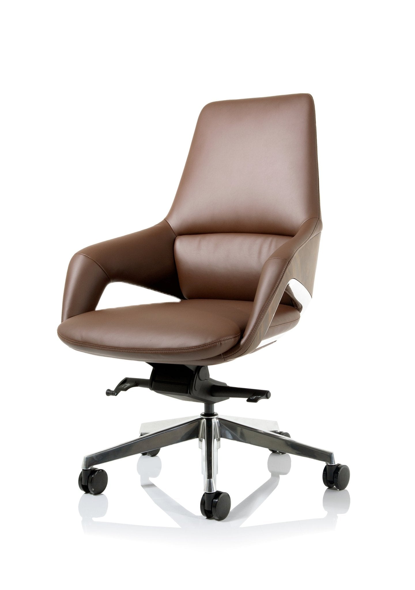 Olive High Back Executive Office Chair - ChairwayUKExecutiveEX000260Image For Eclipse Plus III Deluxe Medium Mesh Back Task Operator Office Chair