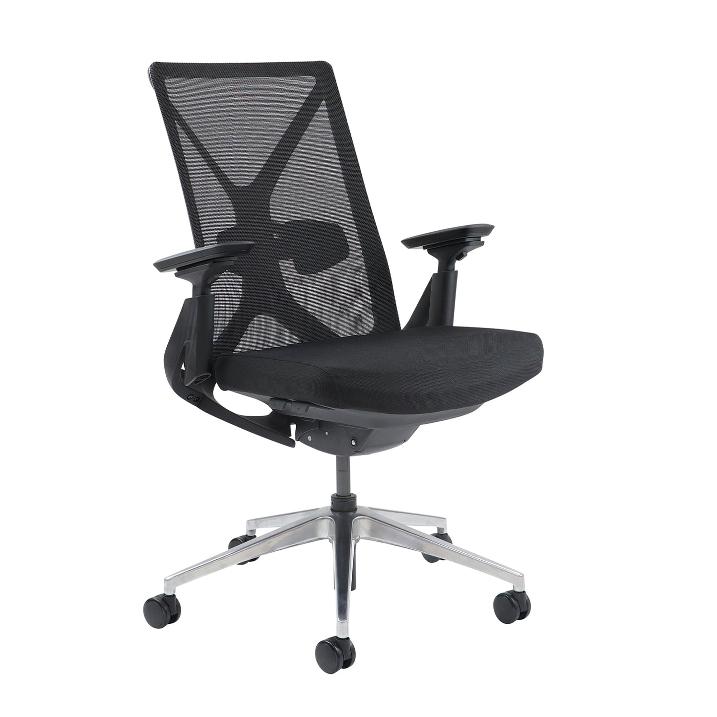 Paxton mesh back operator chair with black frame