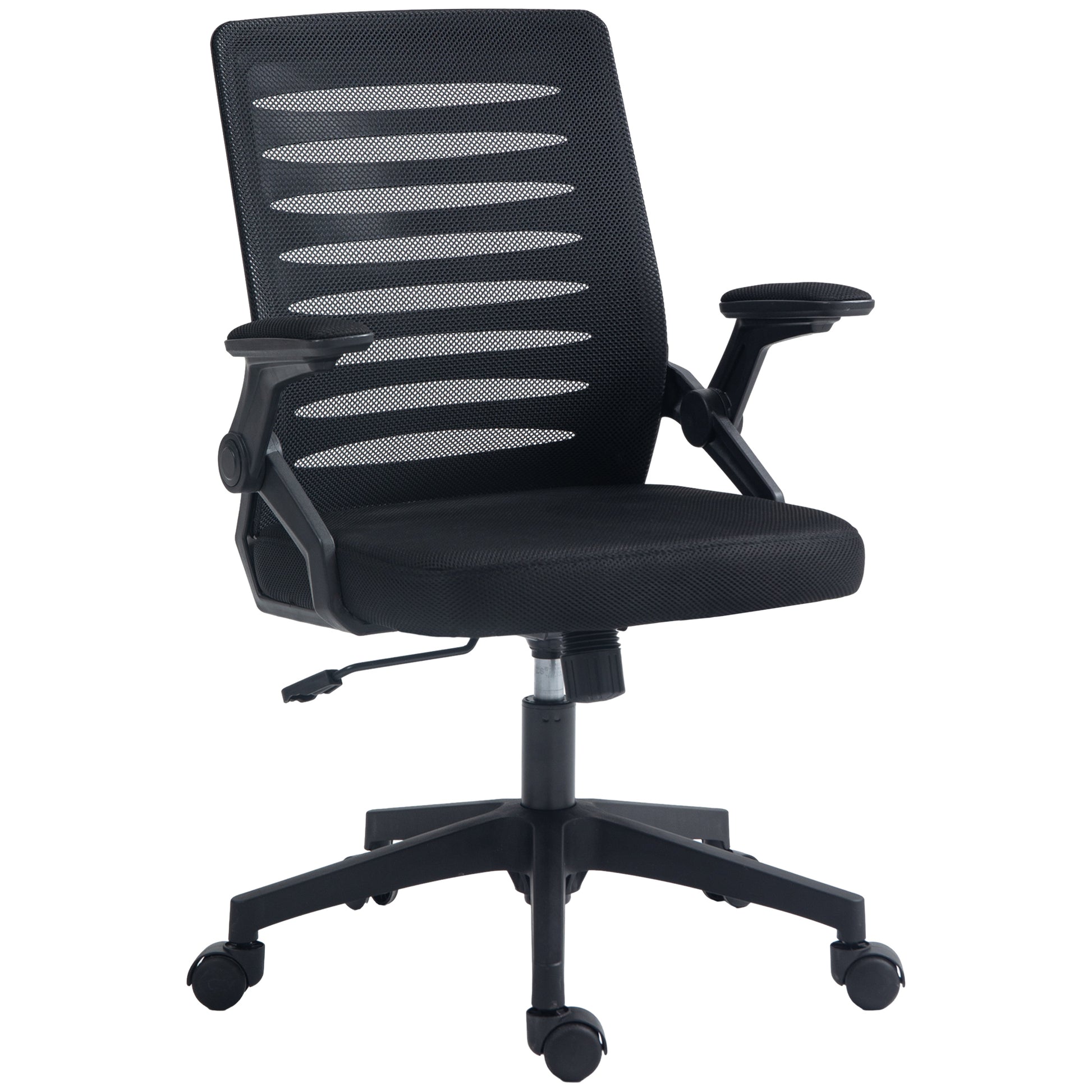 Image for Vinsetto Mesh Office Chair, Swivel Task Computer Chair for Home with Lumbar Support